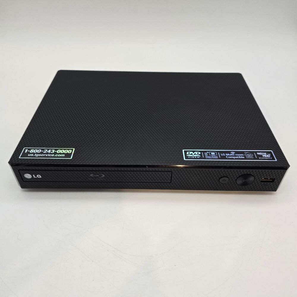 LG BP255-N Smart Blu Ray DVD Player No Remote No Cords UNIT ONLY